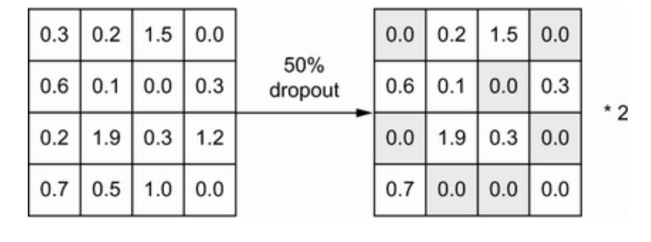 figure-5-20-dropout-applied-to-an-activation-matrix-at-training-time-with-rescaling-happening-during-training-at-test-time-the-activation-matrix-is-unchanged